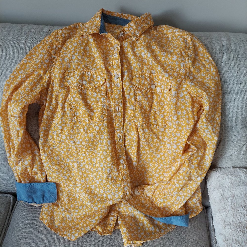 St.John's Bay Floral Button Down